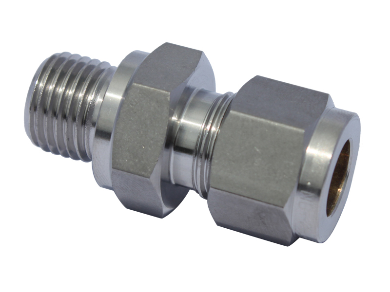 卡套外牙直通接頭(O型)